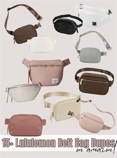 best belt bag dupe|lululemon belt dupe.